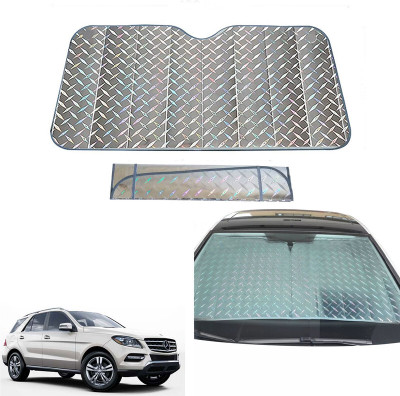 AUTO PEARL Dashboard, Windshield Sun Shade For Mercedes Benz ML(Grey)