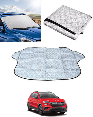 RKPSP Windshield Sun Shade For Skoda Universal For Car(Silver)