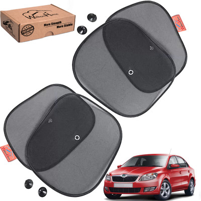WolkomHome Side Window Sun Shade For Tata Zica(Black)