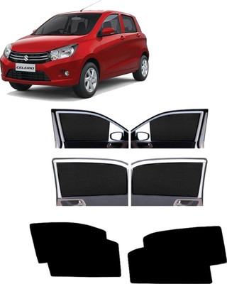 DreamRow Side Window Sun Shade For Maruti Suzuki Celerio(Black)