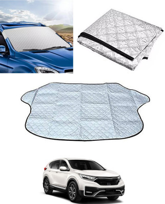 AYW Windshield Sun Shade For Honda Universal For Car(Silver)