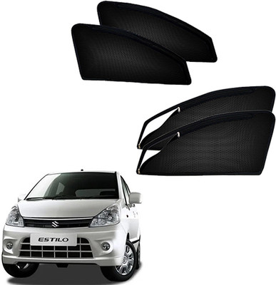 RAKRISH Rear Window, Side Window Sun Shade For Maruti Suzuki Zen Estilo(Black)