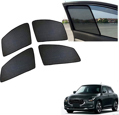 PEEPS STORE Side Window Sun Shade For Maruti Suzuki Swift(Black)