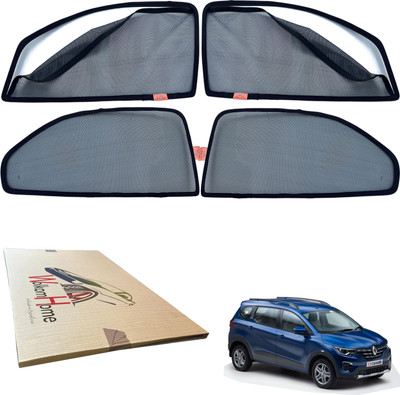 WolkomHome Side Window Sun Shade For Renault Triber(Black)