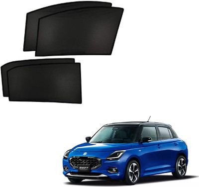 KOZDIKO Side Window Sun Shade For Maruti Suzuki(Black)