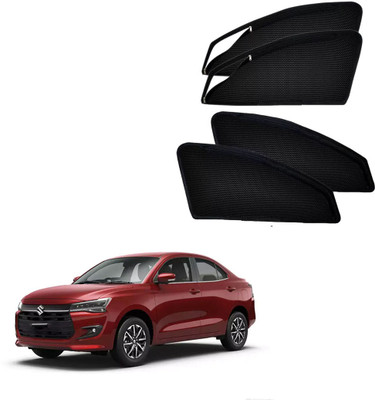 HARKRISH Side Window Sun Shade For Maruti Suzuki New Dzire(Black)