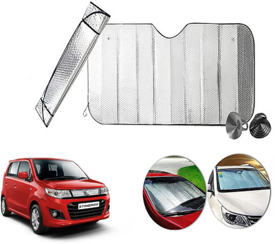 AUTO PEARL Dashboard, Windshield Sun Shade For Maruti Suzuki WagonR Stingray(Silver)