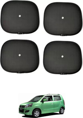 FKOK Side Window Sun Shade For Maruti Suzuki Universal For Car(Black)