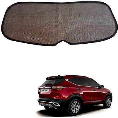 RAKRISH COLLECTION Rear Window Sun Shade For Kia Seltos(Black)