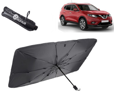 Selifaur Dashboard, Rear Window, Sun Roof, Windshield Sun Shade For Nissan X-Trail(Black)