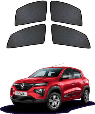 PEEPS STORE Side Window Sun Shade For Renault Kwid(Black)
