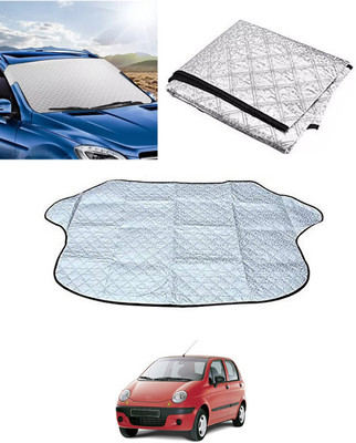 MATIES Windshield Sun Shade For Daewoo Matiz(Silver)