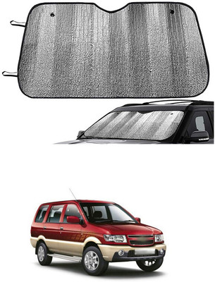 GONAMA Windshield Sun Shade For Chevrolet Tavera(Silver)