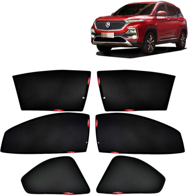 Kingsway Side Window, Rear Window Sun Shade For MG Hector(Black)