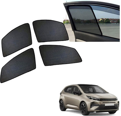 PEEPS STORE Side Window Sun Shade For Tata Altroz(Black)