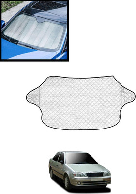 AYW Windshield Sun Shade For Maruti Suzuki Esteem(Silver)