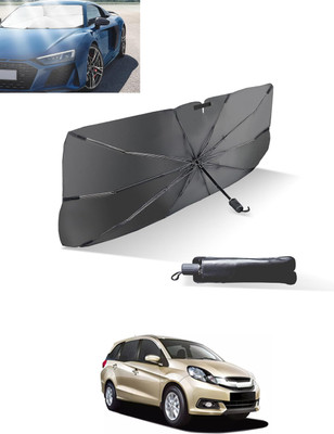 MATIES Windshield Sun Shade For Honda Mobilio(Black, Silver)