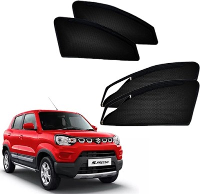 RAKRISH Rear Window, Side Window Sun Shade For Maruti Suzuki S Presso(Black)