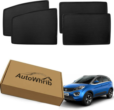 Autowhrib Side Window Sun Shade For Tata Nexon(Black)