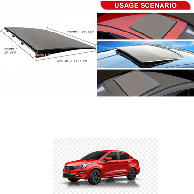 XZRTZ Sun Roof Sun Shade For Daewoo Matiz(Black)