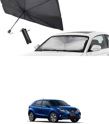 GONAMA Windshield Sun Shade For Toyota Universal For Car(Silver)