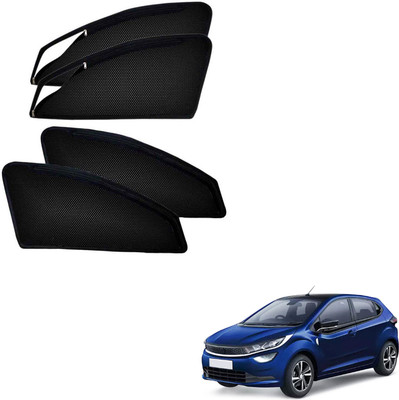 PEEPS STORE Side Window Sun Shade For Tata Altroz(Black)