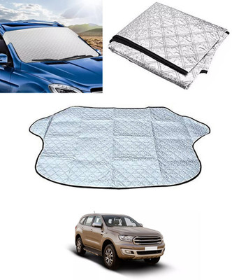 RKPSP Windshield Sun Shade For Ford Endeavour(Silver)