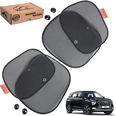 WolkomHome Side Window Sun Shade For Mahindra Scorpio N(Black)
