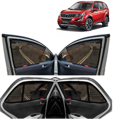 Kingsway Side Window, Rear Window Sun Shade For Mahindra XUV 500(Black)