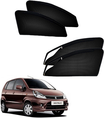 RAKRISH Rear Window, Side Window Sun Shade For Maruti Suzuki Zen Estilo(Black)