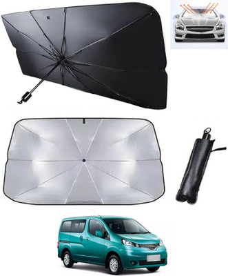 MATIES Windshield Sun Shade For Nissan Evalia(Silver)