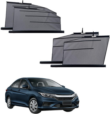 SS FOR YOUR SMART NEEDS Side Window Sun Shade For Honda City(Black)