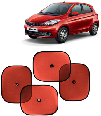 Kingsway Side Window, Rear Window, Dashboard, Sun Roof, Windshield Sun Shade For Tata Tiago(Red)