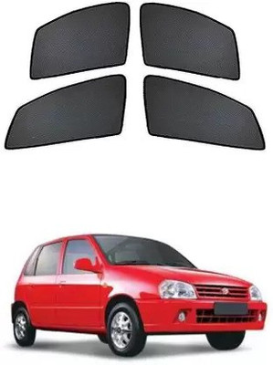 RAKRISH Rear Window, Side Window Sun Shade For Maruti Suzuki Zen(Black)