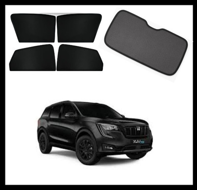 RAKRISH Rear Window, Side Window Sun Shade For Mahindra XUV 700(Black)