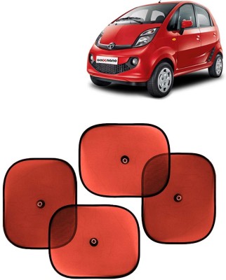 Kingsway Side Window, Rear Window, Dashboard, Sun Roof, Windshield Sun Shade For Tata Nano(Red)