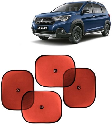 Kingsway Side Window, Rear Window, Dashboard, Sun Roof, Windshield Sun Shade For Maruti Suzuki XL6(Red)