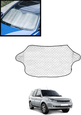 AYW Windshield Sun Shade For Tata Safari Storme(Silver)