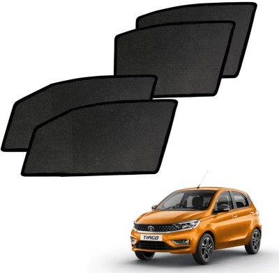 AUTO PEARL Side Window Sun Shade For Tata Tiago(Black)