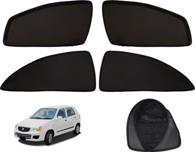 MAGNET Side Window Sun Shade For Maruti Suzuki Alto K10(Black)