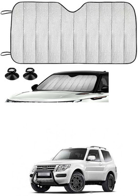 GONAMA Rear Window Sun Shade For Mitsubishi Pajero(Silver)
