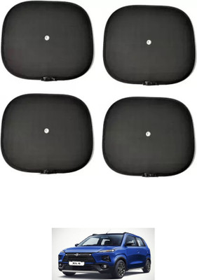 FKOK Side Window Sun Shade For Maruti Suzuki Universal For Car(Black)