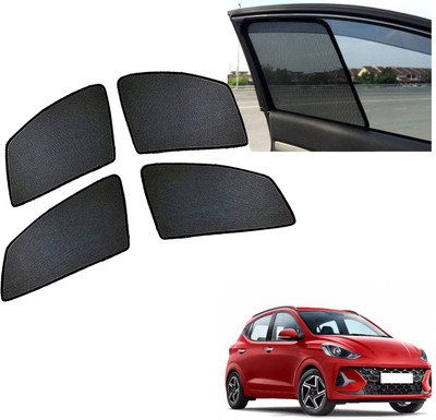 PEEPS STORE Side Window Sun Shade For Hyundai Grand i10 NIOS(Black)