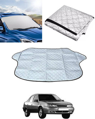 RKPSP Windshield Sun Shade For Daewoo Cielo(Silver)