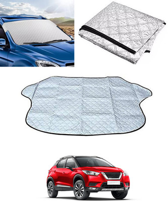 RKPSP Windshield Sun Shade For Nissan Kicks(Silver)