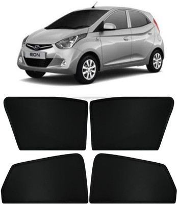 RAKRISH Rear Window, Side Window Sun Shade For Hyundai Eon(Black)