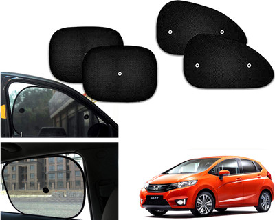 PEEPS STORE Side Window Sun Shade For Honda Jazz(Black)