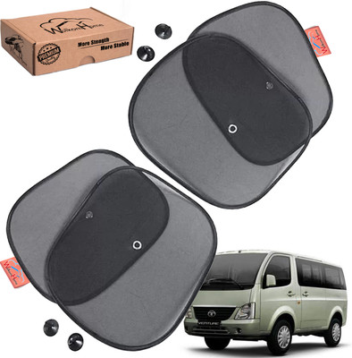 WolkomHome Side Window Sun Shade For Fiat Linea(Black)