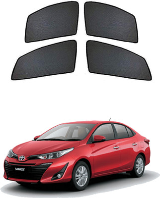 PEEPS STORE Side Window Sun Shade For Toyota Yaris(Black)