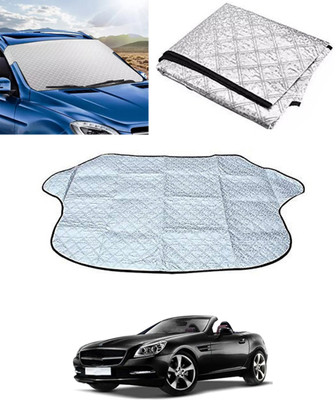 ABJD Windshield Sun Shade For Mercedes Benz Universal For Car(Silver)